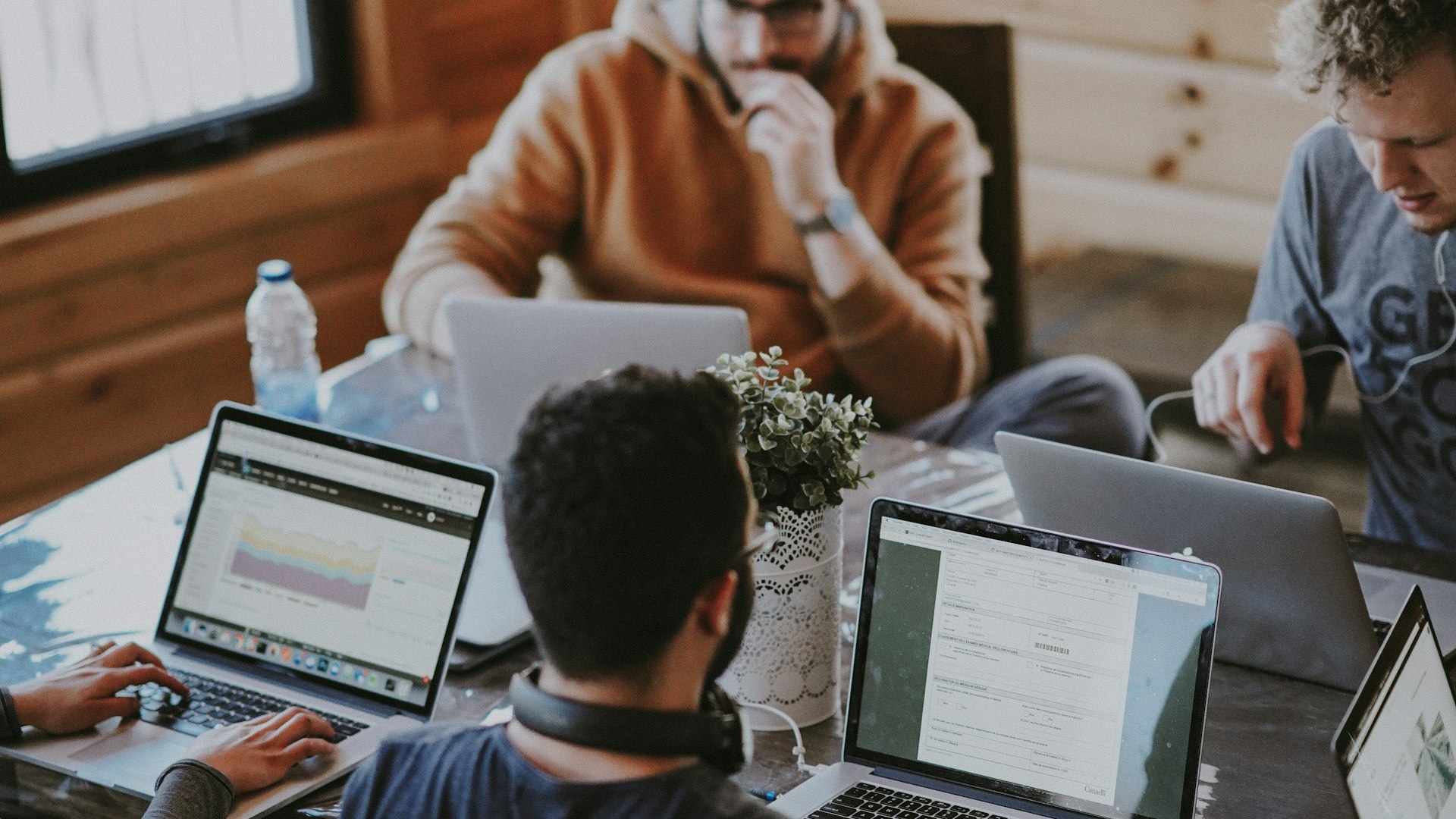 Разнообразная бизнес-команда